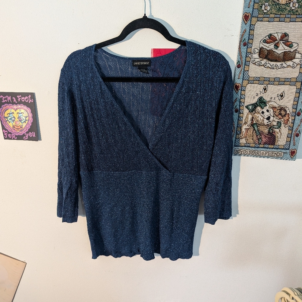 Y2K Lane Bryant Blouse